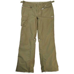 FOURSQUARE Snowboard Pants Size LARGE L Women's Beige Olive